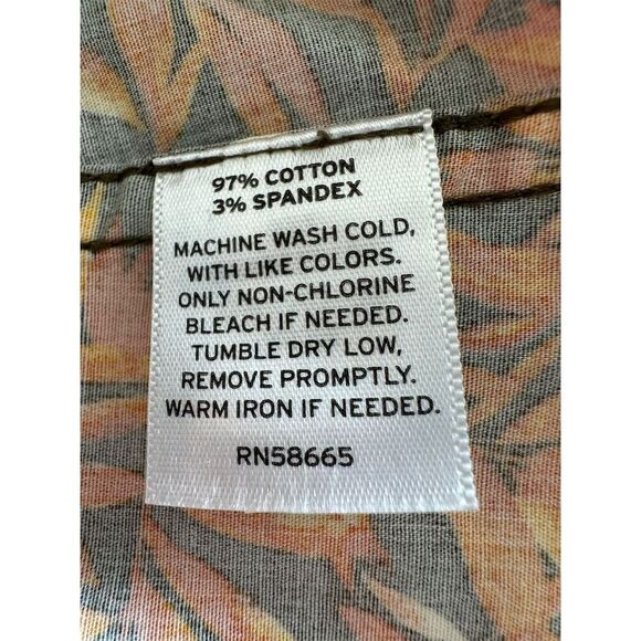 14th & Union Men's Trim-Fit Graphic Print Short Sleeve Shirt L Multicolor - Picture 6 of 8